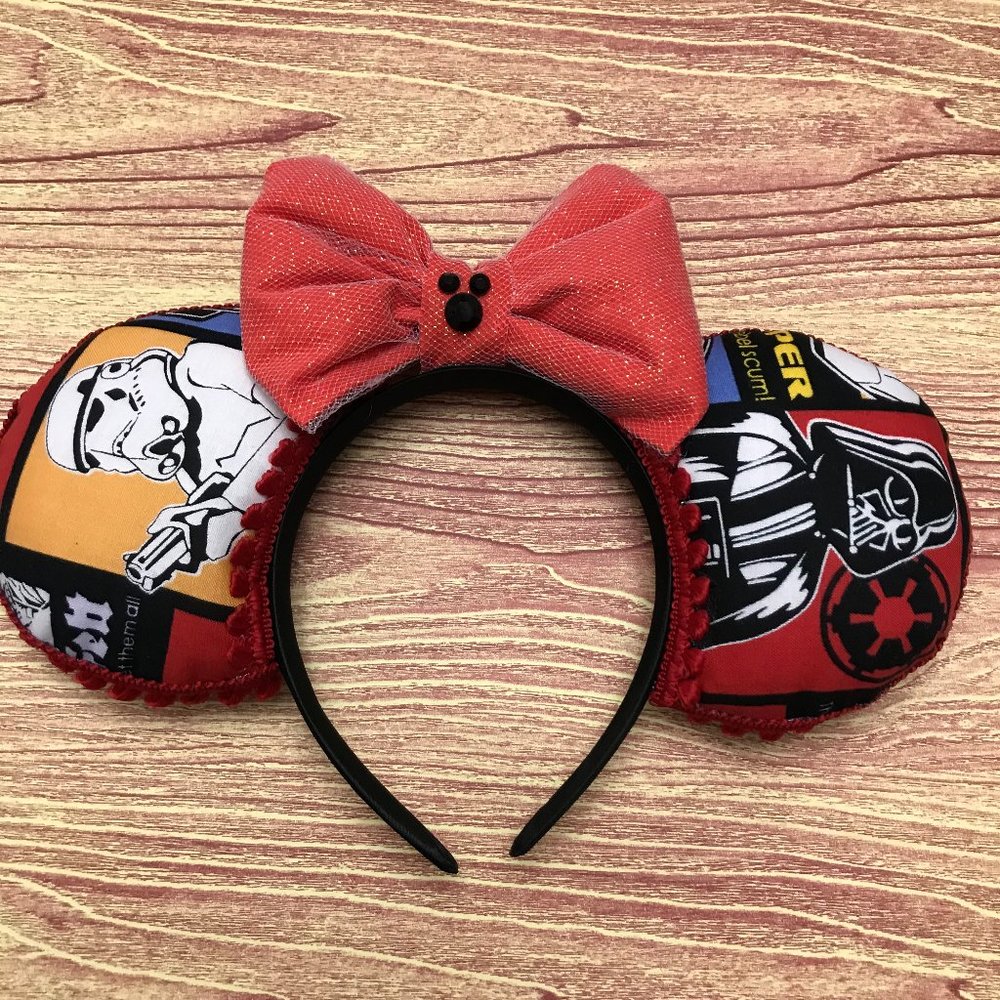 Brand New Handmade Star Wars Inspired Mouse Ears Headband